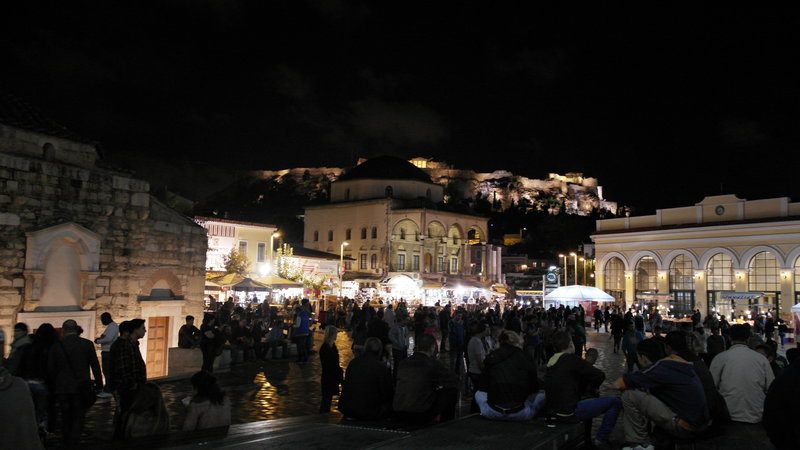 Piazza di Monastiraki Atene