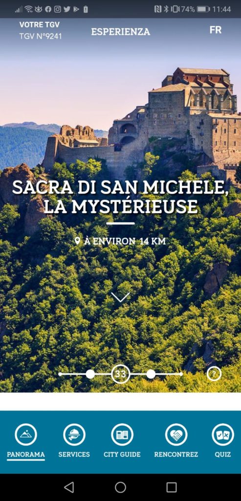Esperienza SNCF - Sacra di San Michele